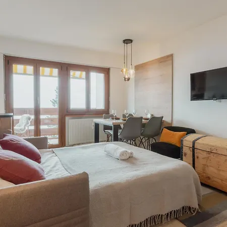 Apartamento Renove Avec Vue Imprenable Sur Les Alpes Crans-Montana