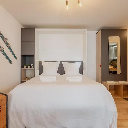 Renove Avec Vue Imprenable Sur Les Alpes Apartament *