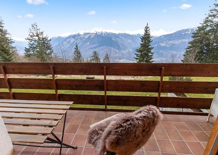 Rénové Avec Vue Imprenable Sur Les Alpes