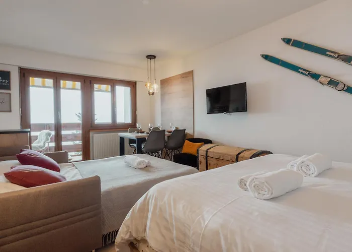 Renove Avec Vue Imprenable Sur Les Alpes Apartment Crans-Montana